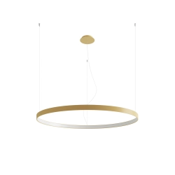 Żyrandol RIO 110 złoty LED 3000K TH.218 SOLLUX LIGHTING - zdjęcie produktu