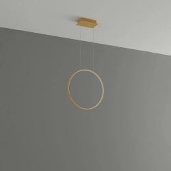 Lampa wisząca RIO 55 złota LED 3000K TH.220 SOLLUX LIGHTING - zdjęcie 2