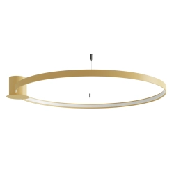 Plafon RIO 110 złoty LED 4000K TH.227 SOLLUX LIGHTING - zdjęcie produktu