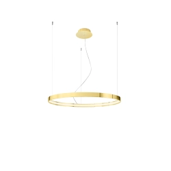 Żyrandol RIO 78 złoty połysk LED 3000K TH.246 SOLLUX LIGHTING - zdjęcie produktu