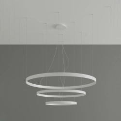 Żyrandol RIO 3 55/78/110 biały LED 4000K TH.271 SOLLUX LIGHTING - zdjęcie 2