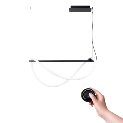 Lampa wisząca GALAKSE 84 czarna LED 2700-6500K TH.279 SOLLUX LIGHTING - zdjęcie produktu