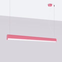 Lampa wisząca FARGE różowa LED 4000K TH.300 SOLLUX LIGHTING - zdjęcie 2