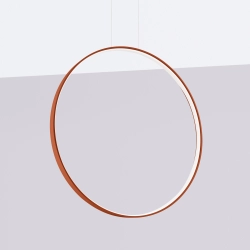 Lampa wisząca RIO 78 ochra czerwona LED 3000K TH.406 THORO - zdjęcie 2