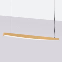 Lampa wisząca JORUN 150 złota LED 3000K TH.476 THORO - zdjęcie 2