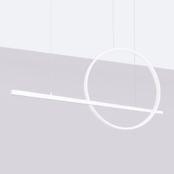 Lampa wisząca GLAD biała LED 3000K TH.492 THORO - zdjęcie 2