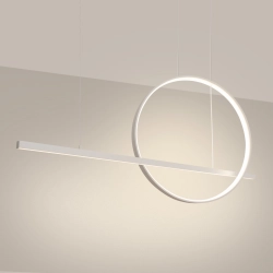 Lampa wisząca GLAD biała LED 3000K TH.492 THORO - zdjęcie produktu