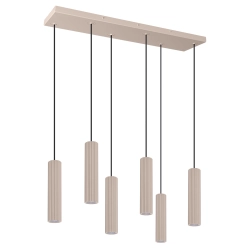 Lampa wisząca IVAR 6L taupe LED 4000K TH.645 THORO - zdjęcie produktu