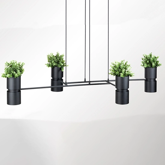 Lampa wisząca KUKKIA czarna TH.004CZ SOLLUX LIGHTING