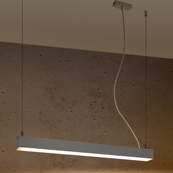 Lampa wisząca PINNE 67 szara 3000K TH.031 SOLLUX LIGHTING - zdjęcie 3