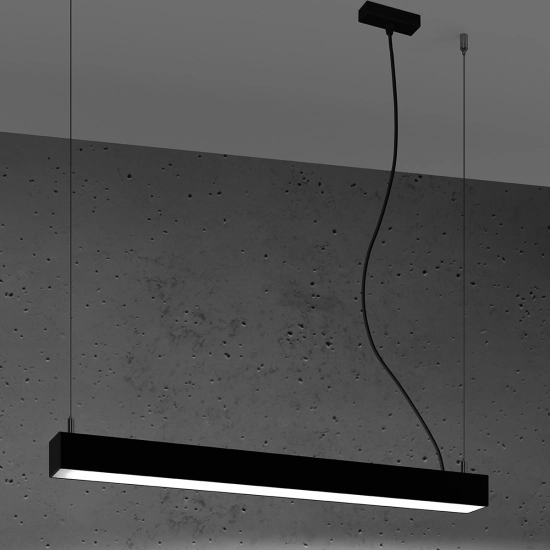 Lampa wisząca PINNE 67 czarna 4000K TH.033 SOLLUX LIGHTING - zdjęcie 3