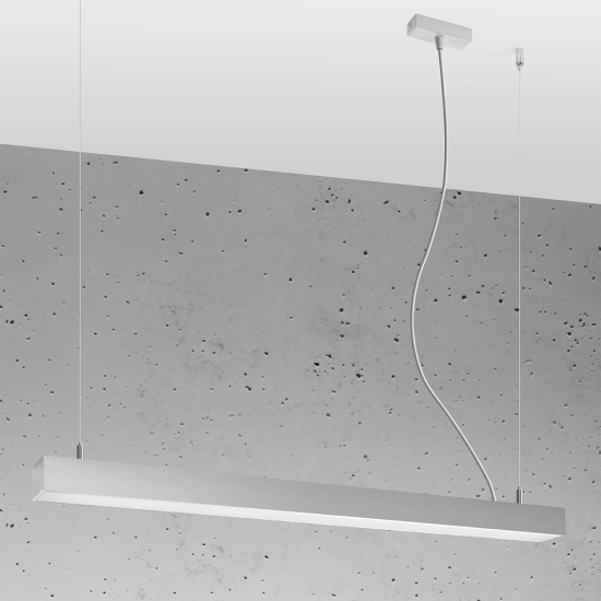 Lampa wisząca PINNE 90 szara 3000K TH.049 SOLLUX LIGHTING - zdjęcie 2
