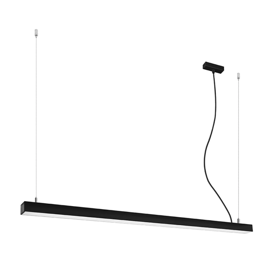 Lampa wisząca PINNE 150 czarna 3000K TH.084 SOLLUX LIGHTING - zdjęcie produktu