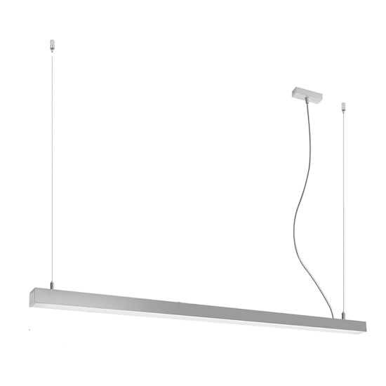 Lampa wisząca PINNE 150 szara 3000K TH.085 SOLLUX LIGHTING - zdjęcie produktu