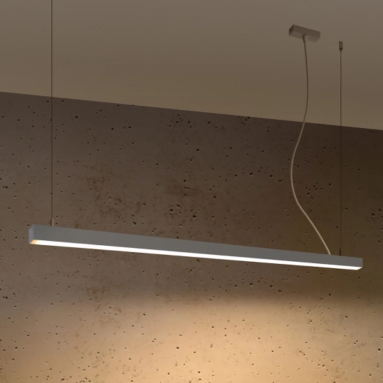 Lampa wisząca PINNE 150 szara 3000K TH.085 SOLLUX LIGHTING - zdjęcie 3