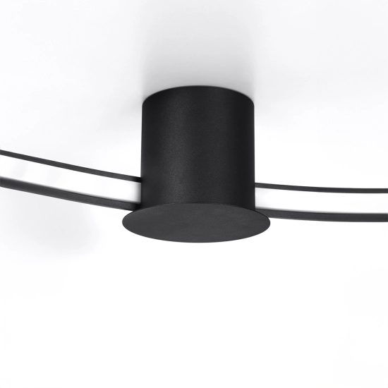 Plafon RIO 55 biały LED 3000K TH.125 SOLLUX LIGHTING - zdjęcie 4