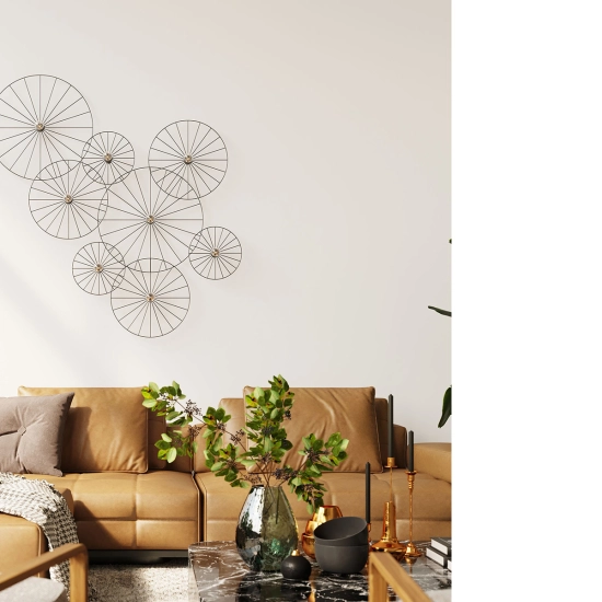 Kinkiet / Plafon SIRKEL 30 czarny TH.141 SOLLUX LIGHTING