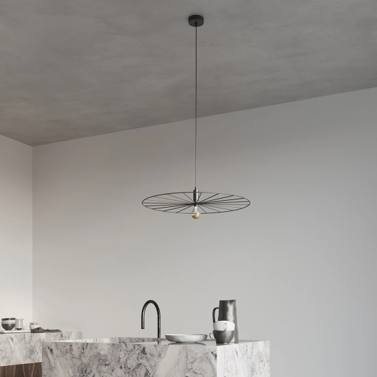 Lampa wisząca SIRKEL 45 czarny TH.145 SOLLUX LIGHTING - zdjęcie 6