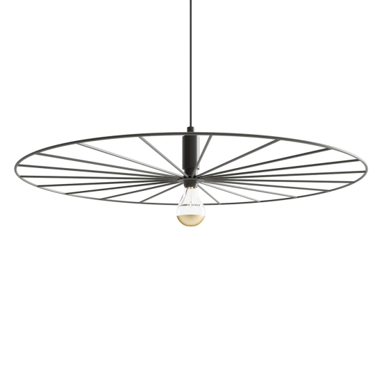 Lampa wisząca SIRKEL 60 czarny TH.146 SOLLUX LIGHTING