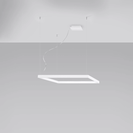 Żyrandol NELYA M biały LED 4000K TH.150 SOLLUX LIGHTING - zdjęcie 2