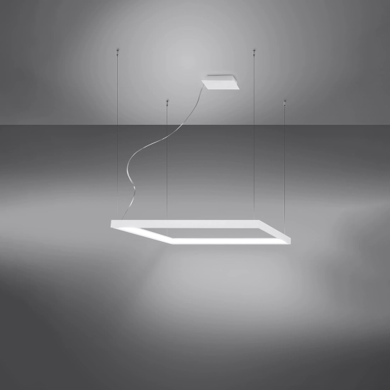 Żyrandol NELYA M biały LED 4000K TH.150 SOLLUX LIGHTING - zdjęcie 3