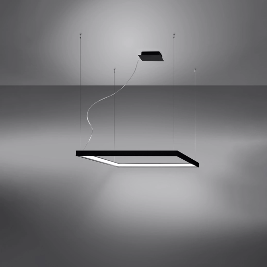 Żyrandol NELYA M czarny LED 4000K TH.151 SOLLUX LIGHTING - zdjęcie 3