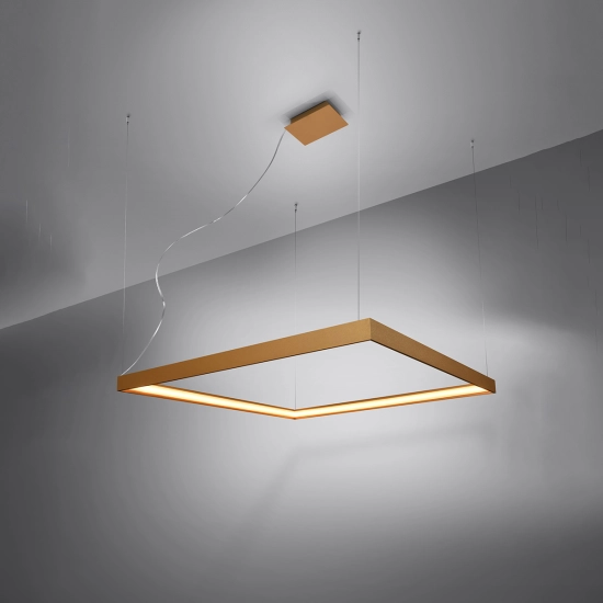 Żyrandol NELYA M złoty LED 4000K TH.152 SOLLUX LIGHTING - zdjęcie 4