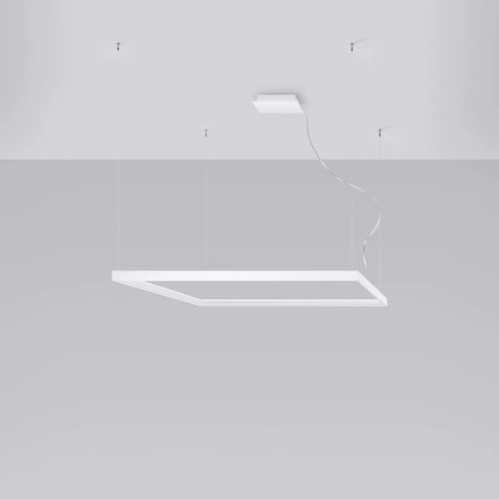 Żyrandol NELYA L biały LED 3000K TH.153 SOLLUX LIGHTING - zdjęcie 2