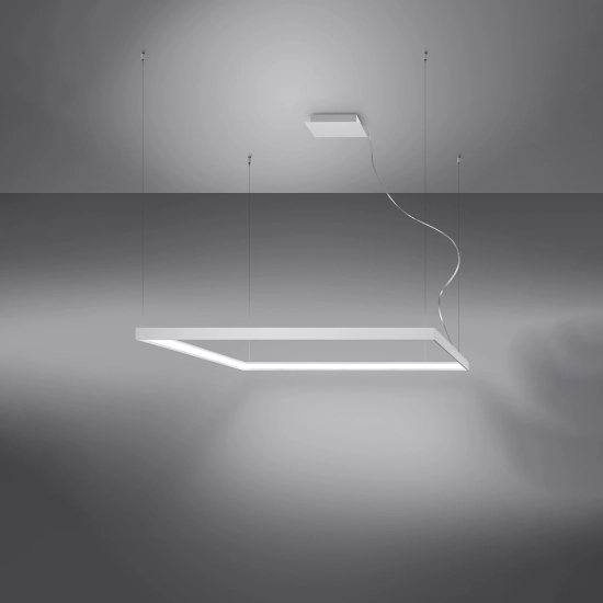 Żyrandol NELYA L biały LED 4000K TH.156 SOLLUX LIGHTING - zdjęcie 3