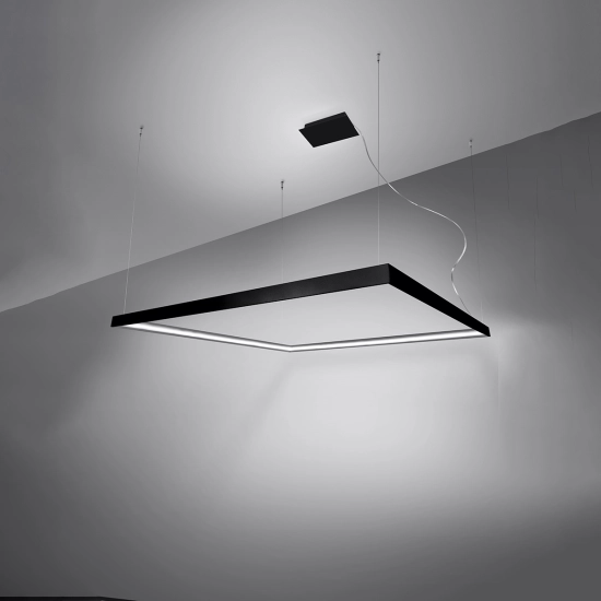 Żyrandol NELYA L czarny LED 4000K TH.157 SOLLUX LIGHTING - zdjęcie 4
