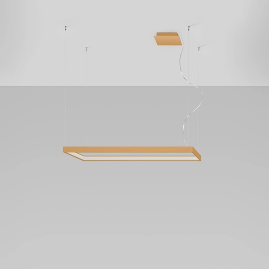 Żyrandol TUULA M złoty LED 3000K TH.161 SOLLUX LIGHTING - zdjęcie 2
