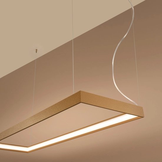 Żyrandol TUULA M złoty LED 3000K TH.161 SOLLUX LIGHTING - zdjęcie 4