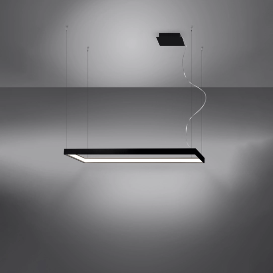 Żyrandol TUULA M czarny LED 4000K TH.163 SOLLUX LIGHTING - zdjęcie 3