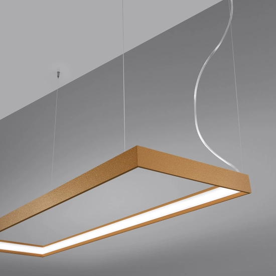 Żyrandol TUULA M złoty LED 4000K TH.164 SOLLUX LIGHTING - zdjęcie 4