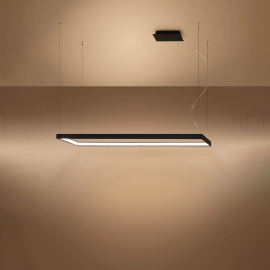 Żyrandol TUULA L czarny LED 3000K TH.166 SOLLUX LIGHTING - zdjęcie 3