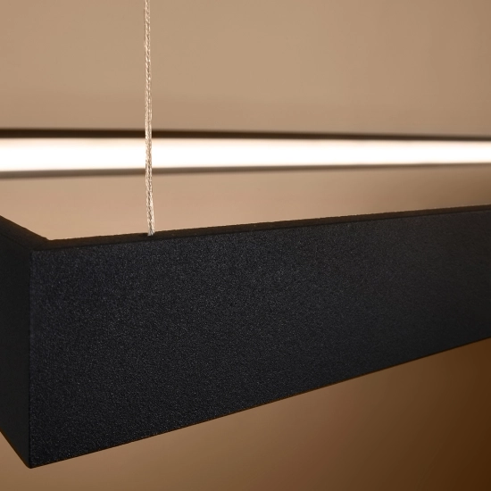 Żyrandol TUULA L czarny LED 3000K TH.166 SOLLUX LIGHTING - zdjęcie 7