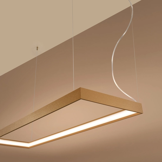 Żyrandol TUULA L złoty LED 3000K TH.167 SOLLUX LIGHTING - zdjęcie 4