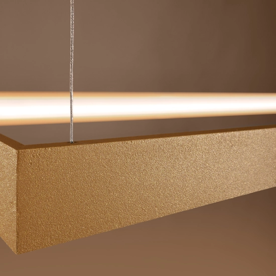 Żyrandol TUULA L złoty LED 3000K TH.167 SOLLUX LIGHTING - zdjęcie 5
