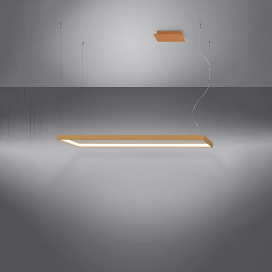 Żyrandol TUULA L złoty LED 4000K TH.170 SOLLUX LIGHTING - zdjęcie 3