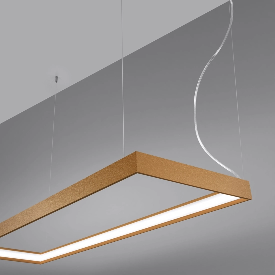 Żyrandol TUULA L złoty LED 4000K TH.170 SOLLUX LIGHTING - zdjęcie 4