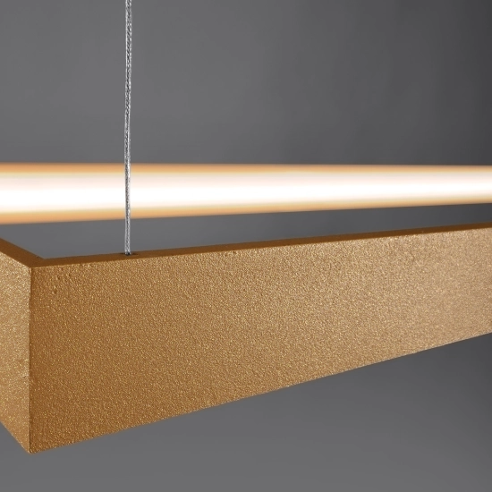 Żyrandol TUULA L złoty LED 4000K TH.170 SOLLUX LIGHTING - zdjęcie 5