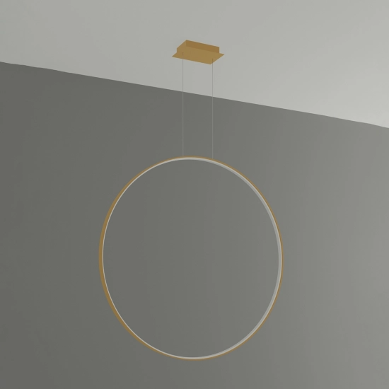 Lampa wisząca RIO 110 złota LED 4000K TH.171 SOLLUX LIGHTING - zdjęcie 2