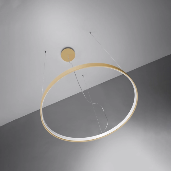 Żyrandol RIO 78 złoty LED 3000K TH.174 SOLLUX LIGHTING - zdjęcie 4