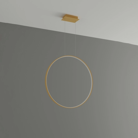 Lampa wisząca RIO 78 złota LED 3000K TH.175 SOLLUX LIGHTING - zdjęcie 2