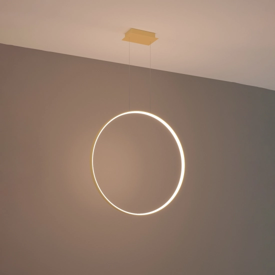 Lampa wisząca RIO 78 złota LED 3000K TH.175 SOLLUX LIGHTING - zdjęcie 3
