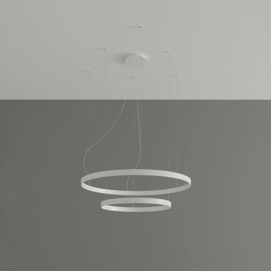 Żyrandol RIO 2 55/78 biały LED 3000K TH.176 SOLLUX LIGHTING - zdjęcie 2