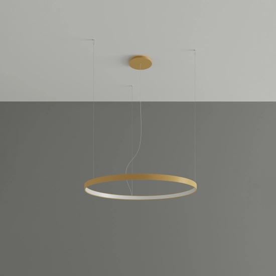Żyrandol RIO 78 złoty LED 4000K TH.181 SOLLUX LIGHTING - zdjęcie 2