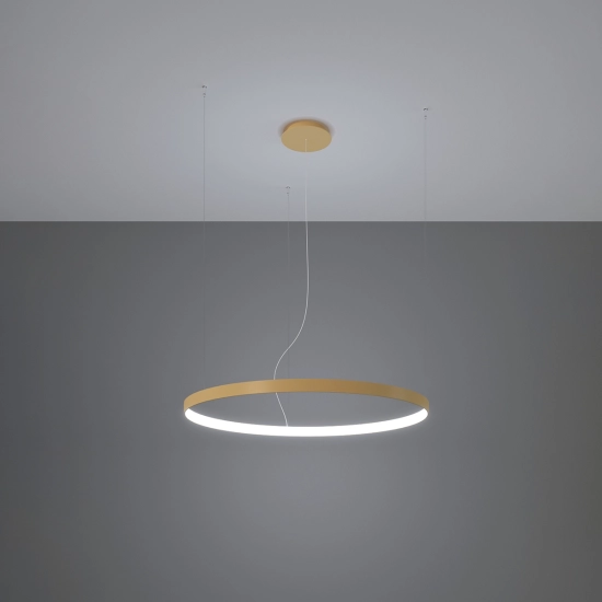Żyrandol RIO 55 złoty LED 4000K TH.217 SOLLUX LIGHTING - zdjęcie 3