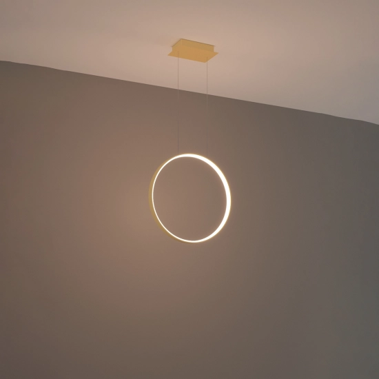 Lampa wisząca RIO 55 złota LED 3000K TH.220 SOLLUX LIGHTING - zdjęcie 3