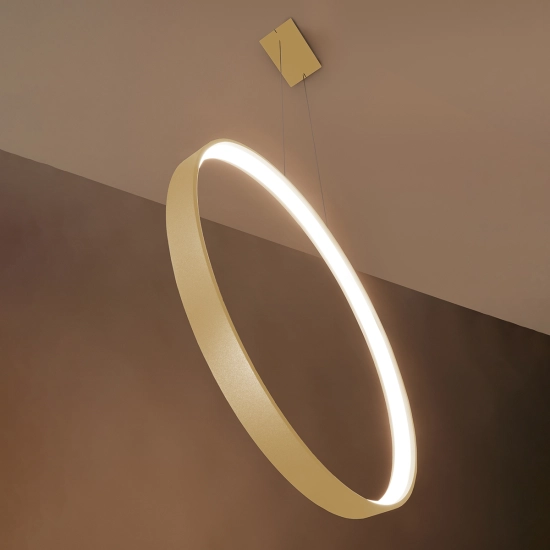 Lampa wisząca RIO 55 złota LED 3000K TH.220 SOLLUX LIGHTING - zdjęcie 4
